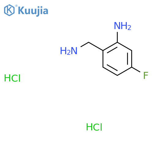 2-Amino-4-fluorobenzylamine Dihydrochloride structure