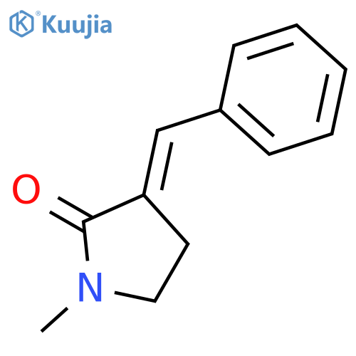 2-PYRROLIDINONE, 1-METHYL-3-(PHENYLMETHYLENE)- structure