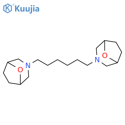 8-Oxa-3-azabicyclo[3.2.1]octane, 3,3'-(1,6-hexanediyl)bis- structure