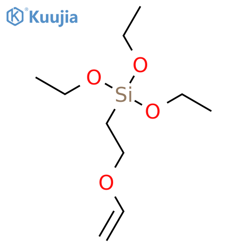 2-ethenoxyethyl(triethoxy)silane structure
