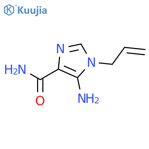 5-amino-1-(2-propen-1-yl)-1H-Imidazole-4-carboxamide structure