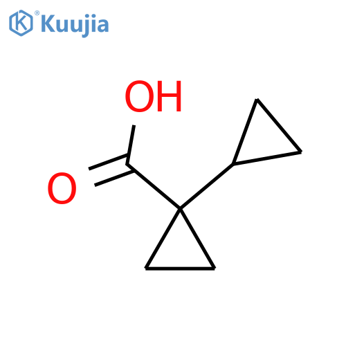 1-cyclopropylcyclopropanecarboxylic acid structure