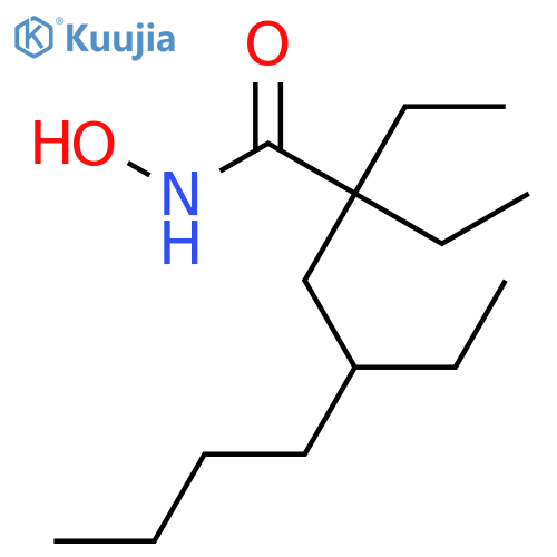 Octanamide, 2,2,4-triethyl-N-hydroxy- structure