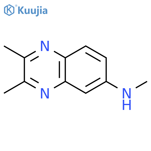 6-Quinoxalinamine,N,2,3-trimethyl-(9CI) structure