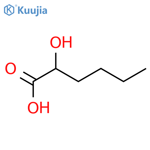2-Hydroxyhexanoic acid structure
