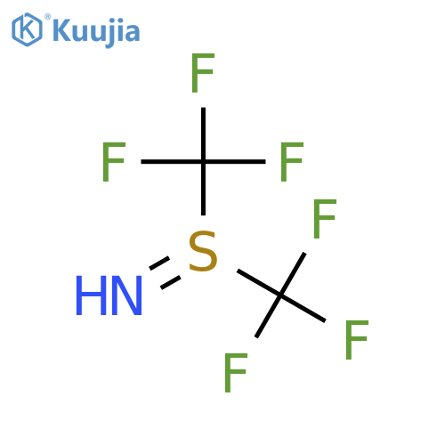 Sulfilimine, S,S-bis(trifluoromethyl)- structure