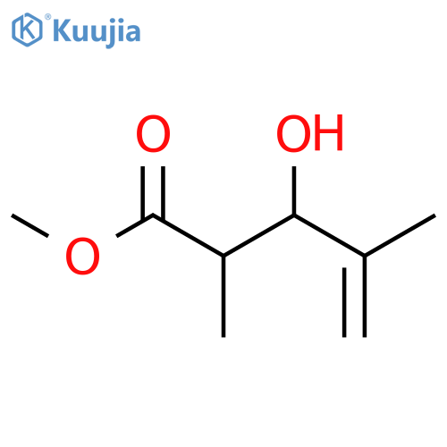 Methyl 3-hydroxy-2,4-dimethylpent-4-enoate structure