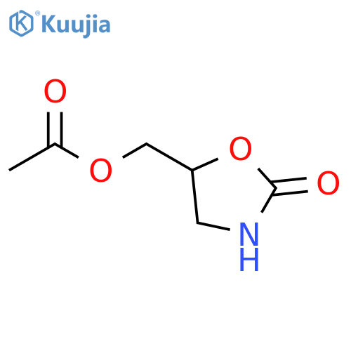 5-[(Acetyloxy)methyl]-2-oxazolidinone structure