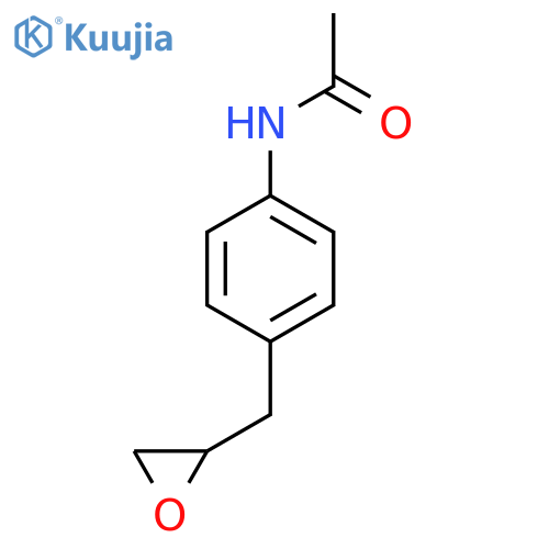 N-{4-(oxiran-2-yl)methylphenyl}acetamide structure