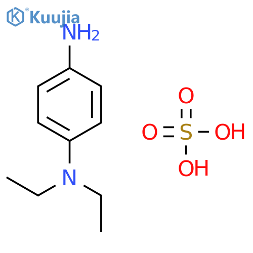 N,N-DIETHYL-P-PHENYLENEDIAMINE SULFATE structure