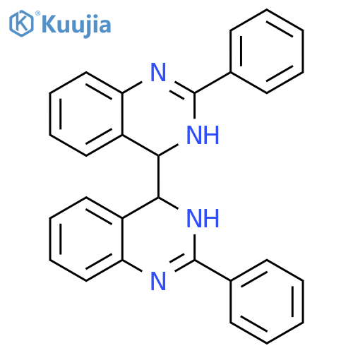 4,4'-Biquinazoline, 3,3',4,4'-tetrahydro-2,2'-diphenyl- structure