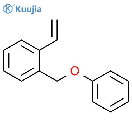 Benzene, ethenyl(phenoxymethyl)- structure