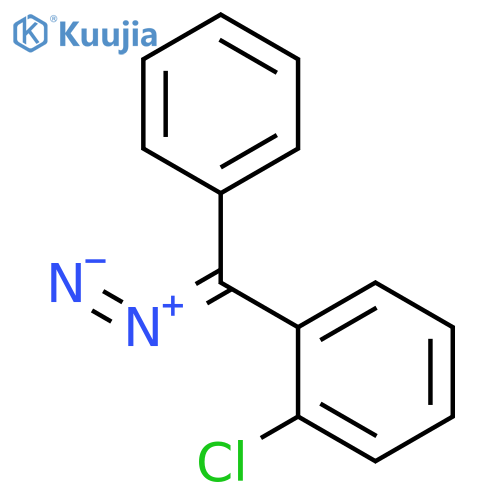 Benzene, 1-chloro-2-(diazophenylmethyl)- structure