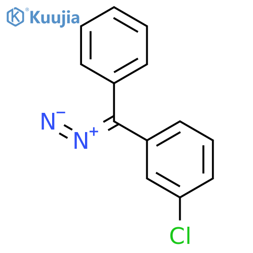 Benzene, 1-chloro-3-(diazophenylmethyl)- structure