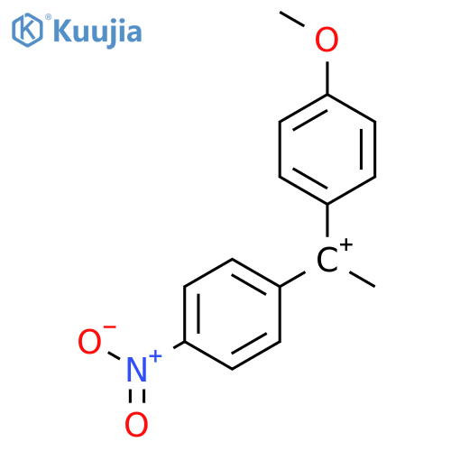 Ethylium, 1-(4-methoxyphenyl)-1-(4-nitrophenyl)- structure