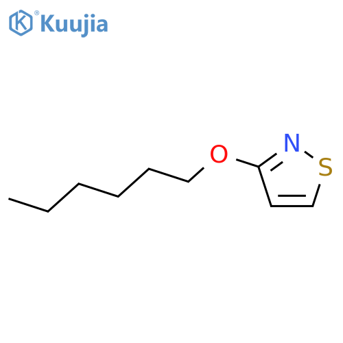 Isothiazole, 3-(hexyloxy)- structure
