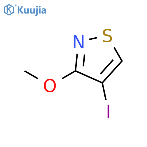 Isothiazole, 4-iodo-3-methoxy- structure