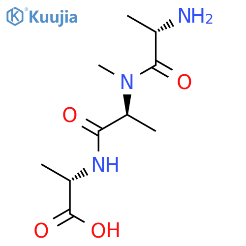 L-Alanine, L-alanyl-N-methyl-L-alanyl- structure