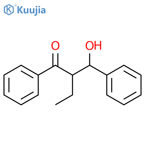 1-Butanone, 2-(hydroxyphenylmethyl)-1-phenyl- structure