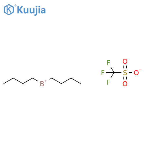 Dibutylboryl Trifluoromethanesulfonate Solution structure