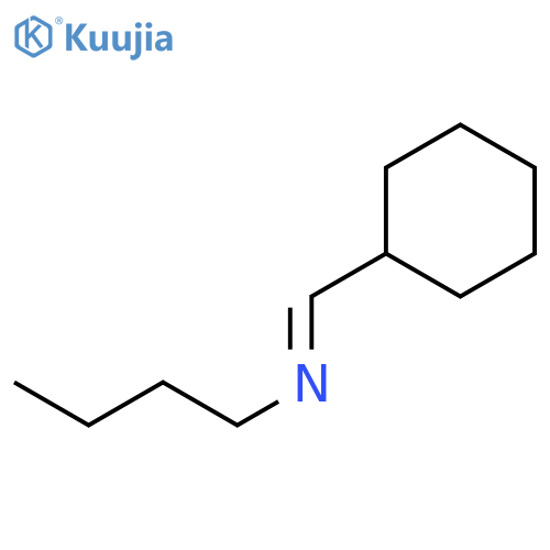 1-Butanamine, N-(cyclohexylmethylene)- structure