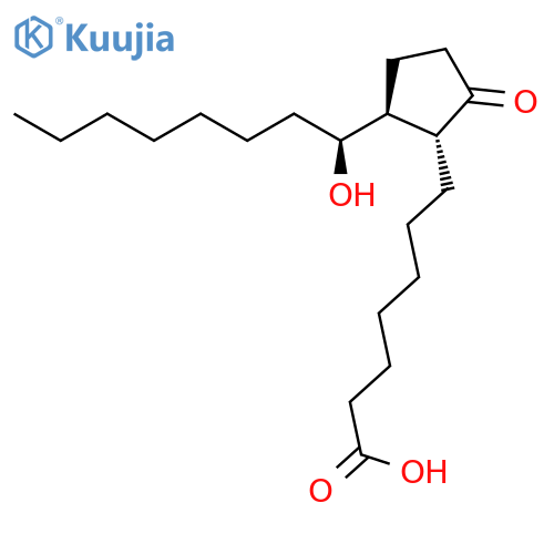 Prostan-1-oic acid, 13-hydroxy-9-oxo-, (13S)- structure