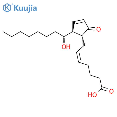 Prosta-5,10-dien-1-oic acid, 13-hydroxy-9-oxo-, (5Z,13R)- structure