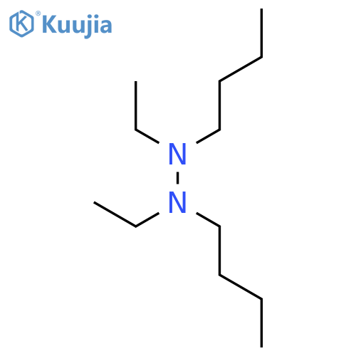 1,2-dibutyl-1,2-diethylhydrazine structure