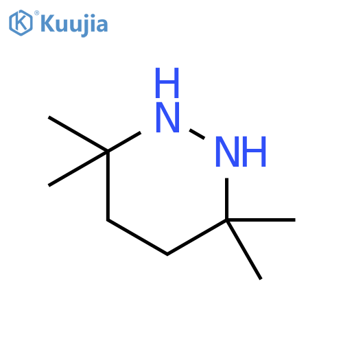 Pyridazine, hexahydro-3,3,6,6-tetramethyl- structure