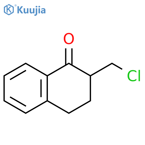 1(2H)-Naphthalenone, 2-(chloromethyl)-3,4-dihydro- structure