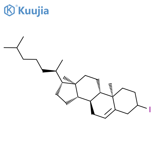 Cholest-5-ene, 3-iodo- structure