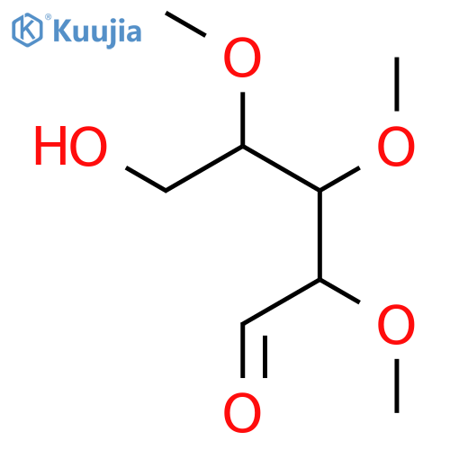2,3,4-tri-O-methyl xylose structure