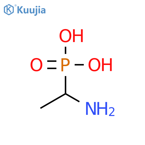(R)-(1-aminoethyl)phosphonic acid structure