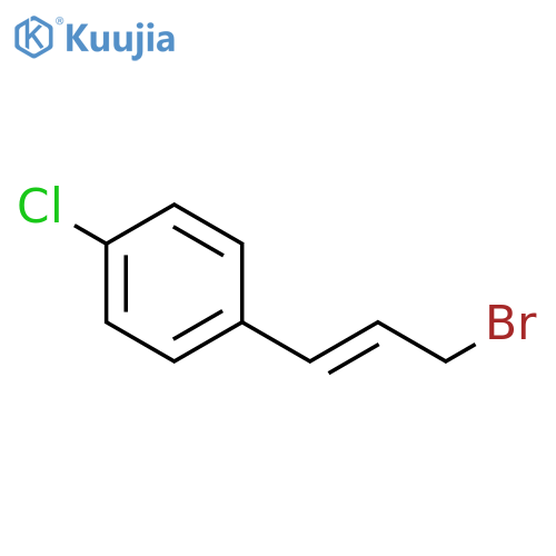 Benzene, 1-[(1E)-3-bromo-1-propenyl]-4-chloro- structure