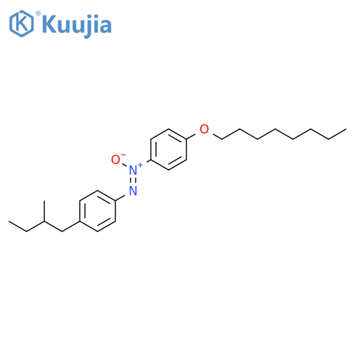 Diazene, [4-(2-methylbutyl)phenyl][4-(octyloxy)phenyl]-, 1-oxide structure