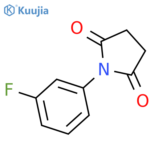 1-(3-fluorophenyl)-2,5-Pyrrolidinedione structure