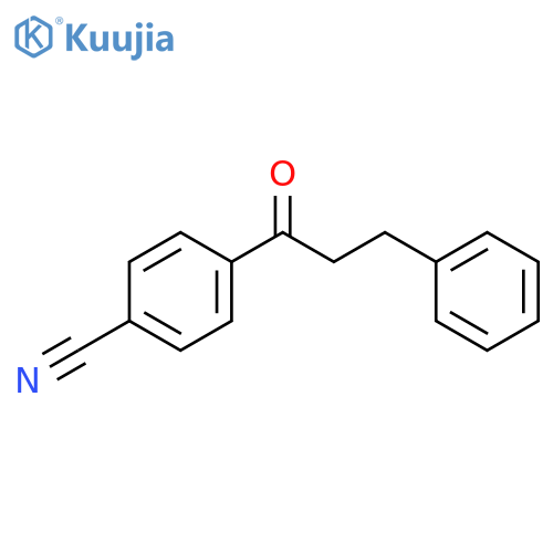4'-Cyano-3-phenylpropiophenone structure