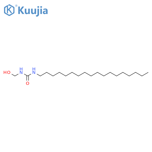 1-(hydroxymethyl)-3-octadecylurea structure