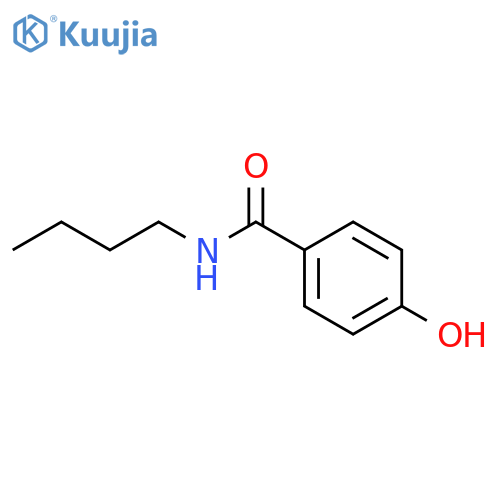 N-Butyl-4-hydroxybenzamide structure