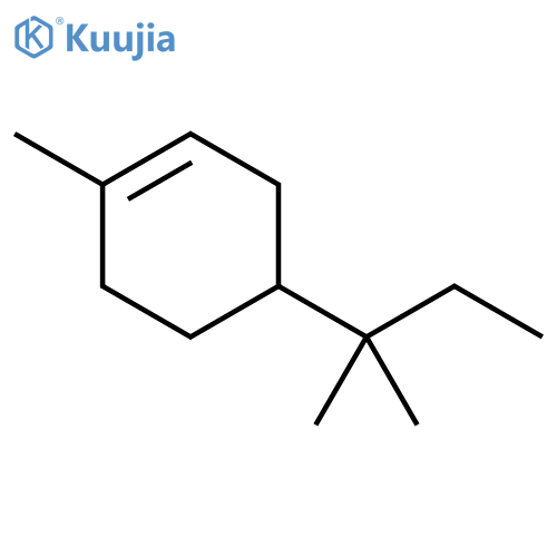 Cyclohexene, 4-(1,1-dimethylpropyl)-1-methyl- structure