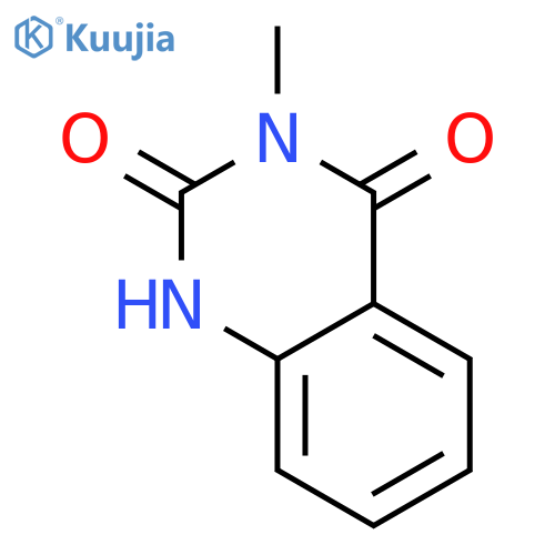 3-methyl-1,2,3,4-tetrahydroquinazoline-2,4-dione structure