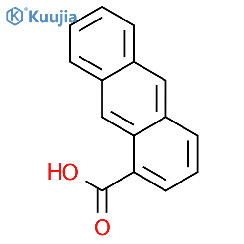 1-Anthracenecarboxylic Acid structure