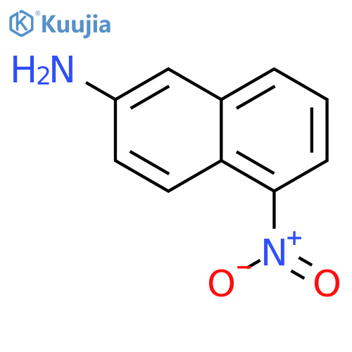 2-NAPHTHALENAMINE, 5-NITRO- structure