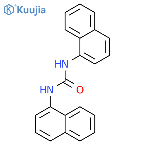 Urea,N,N'-di-1-naphthalenyl- structure
