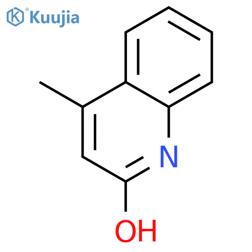 2-Hydroxy-4-methylquinoline structure