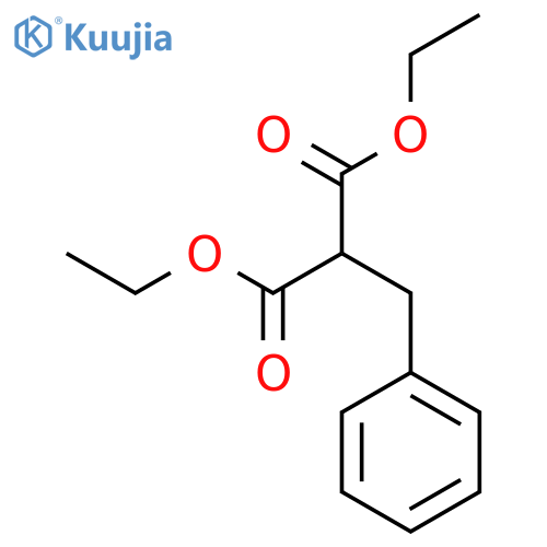 Diethyl benzylmalonate structure