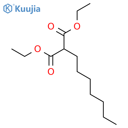 diethyl 2-heptylpropanedioate structure