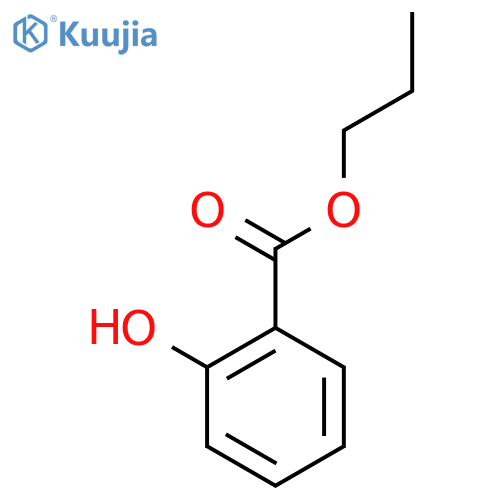 Propyl 2-Hydroxybenzoate structure
