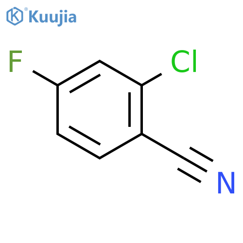 2-Chloro-4-fluorobenzonitrile structure
