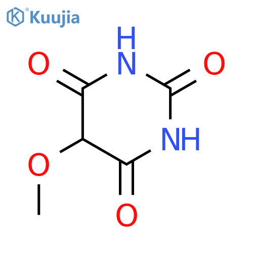 5-Methoxypyrimidine-2,4,6-triol structure